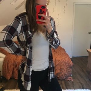 GARAGE Plaid Long Sleeve